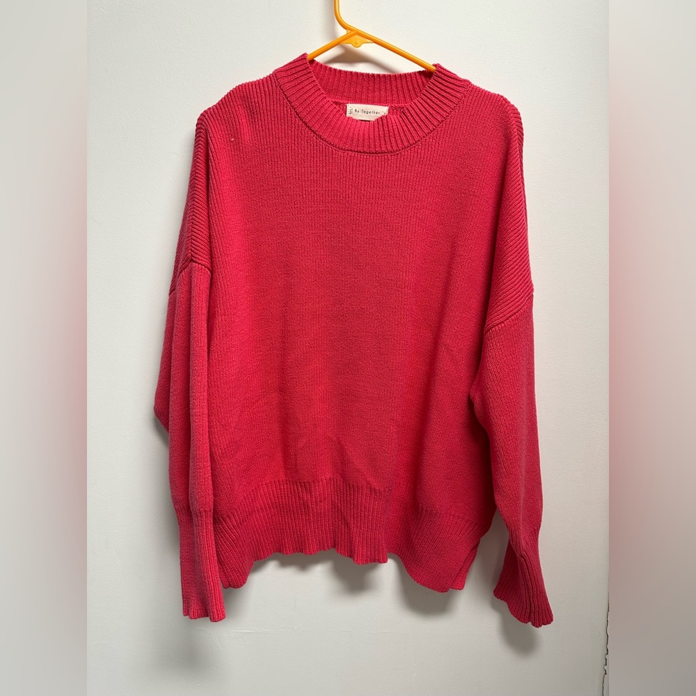 Pink sweater
